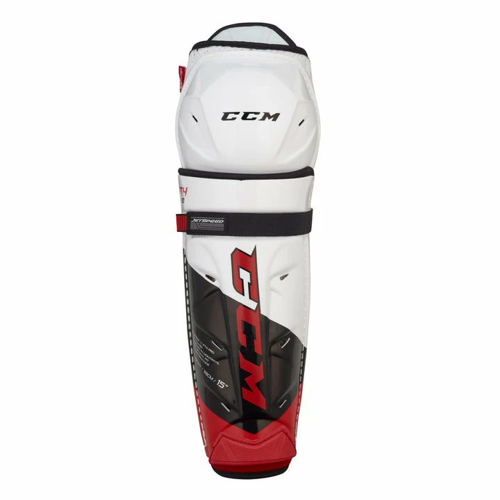 CCM JetSpeed FT4 Pro Junior Hockey Shin Guards (2021) 3 CCM JetSpeed FT4 Pro Junior Hockey Shin Guards (2021)