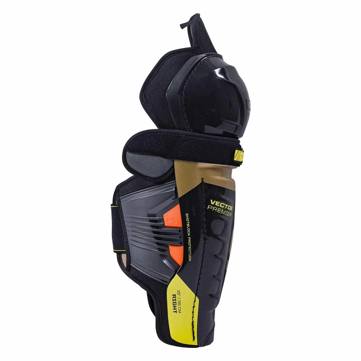 CCM Tacks Vector Premier Junior Hockey Shin Guards - Source Exclusive (2022) 4 CCM Tacks Vector Premier Junior Hockey Shin Guards - Source Exclusive (2022) - Image 2