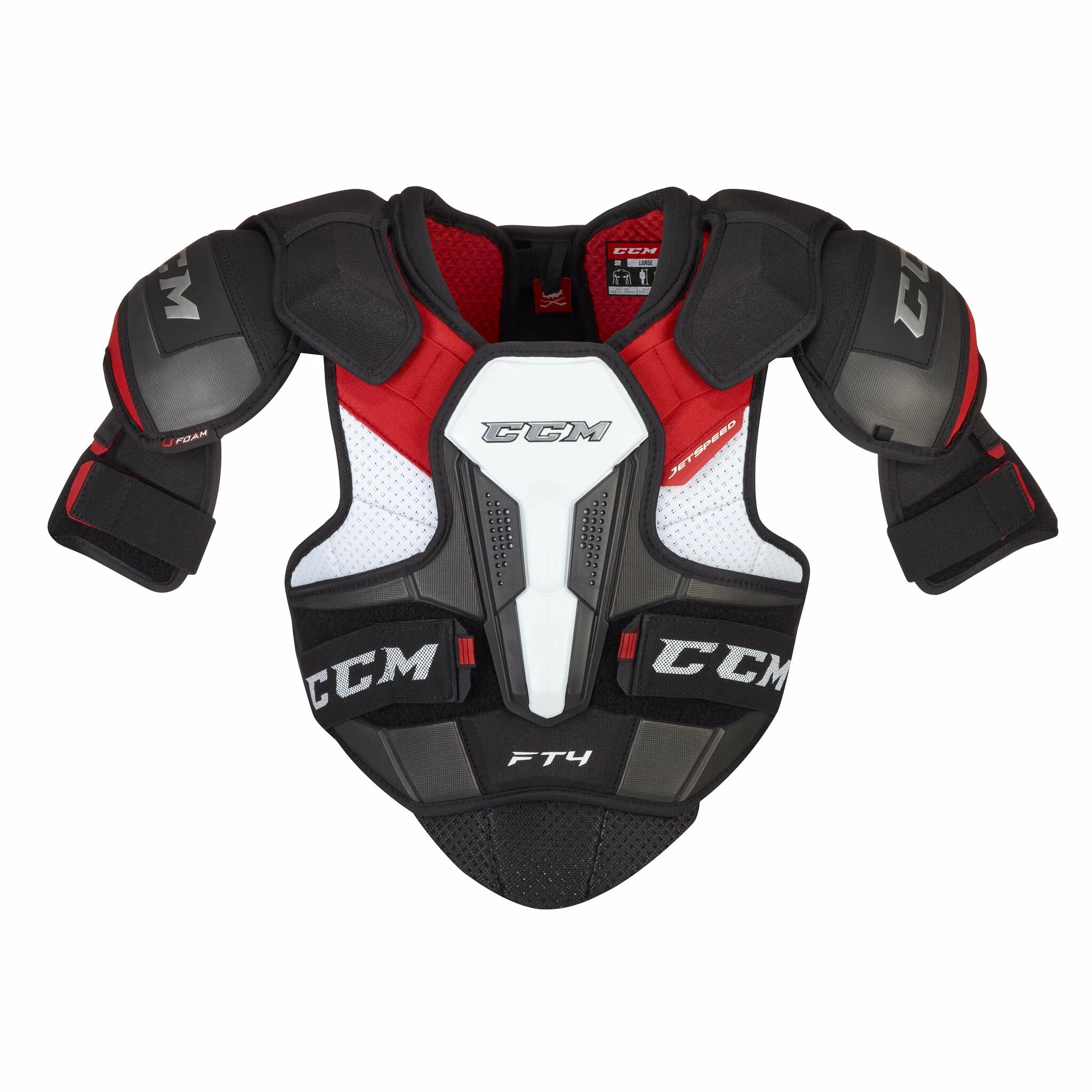 CCM JetSpeed FT4 Senior Hockey Shoulder Pads (2021) 3 CCM JetSpeed FT4 Senior Hockey Shoulder Pads (2021)