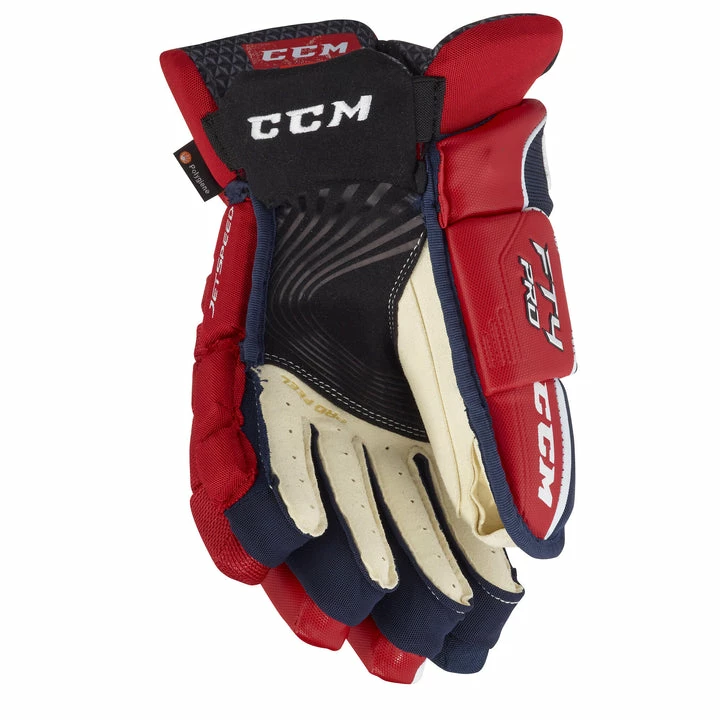 CCM JetSpeed FT4 Pro Senior Hockey Gloves (2021) 4 CCM JetSpeed FT4 Pro Senior Hockey Gloves (2021) - Image 2