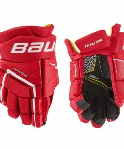 Bauer Supreme Ultrasonic Youth Hockey Gloves (2021)