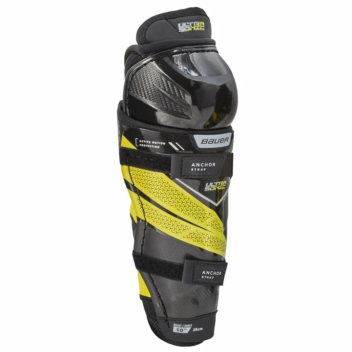 Bauer Supreme Ultrasonic Youth Hockey Shin Guards (2021) 3 Bauer Supreme Ultrasonic Youth Hockey Shin Guards (2021)