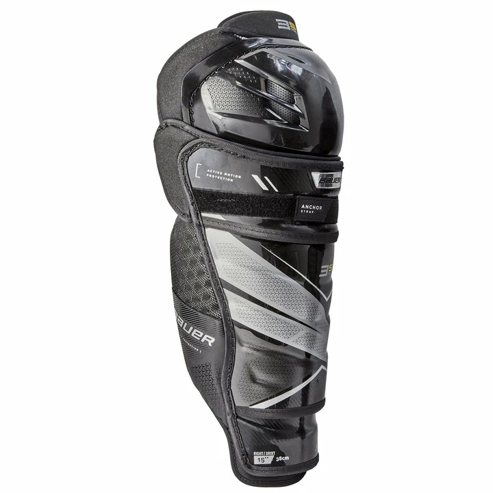 Bauer Supreme 3S Pro Intermediate Hockey Shin Guards (2021) 3 Bauer Supreme 3S Pro Intermediate Hockey Shin Guards (2021)