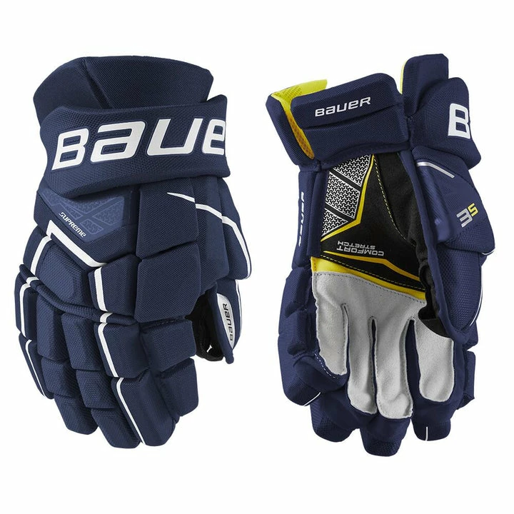Bauer Supreme 3S Intermediate Hockey Gloves (2021) 7 Bauer Supreme 3S Intermediate Hockey Gloves (2021) - Image 5