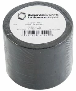 Renfrew Source For Sports Black Cloth Tape - 3 Pack