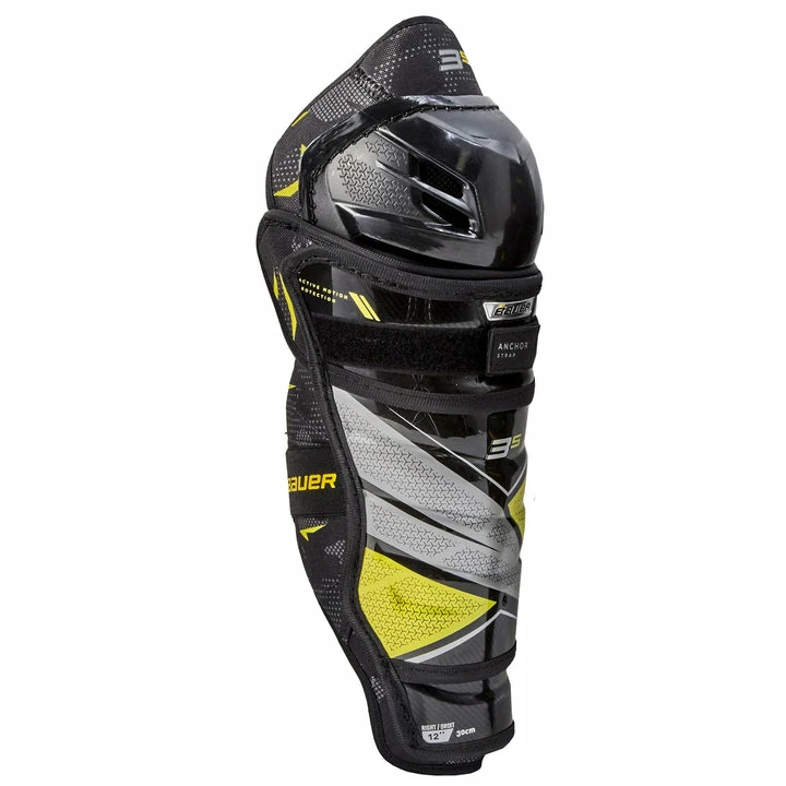 Bauer Supreme 3S Junior Hockey Shin Guards (2021) 3 Bauer Supreme 3S Junior Hockey Shin Guards (2021)