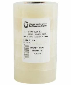 Renfrew Source For Sports Polyflex Clear Shin Pad Tape - 6 Pack