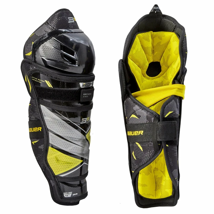 Bauer Supreme 3S Junior Hockey Shin Guards (2021) 4 Bauer Supreme 3S Junior Hockey Shin Guards (2021) - Image 2
